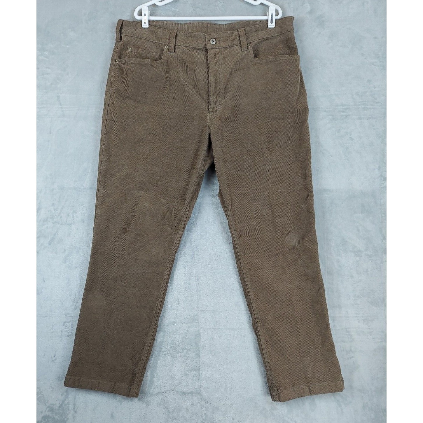 Duluth Trading Co. Men's Brown Corduroy Pants 40x30 Cotton Standard Fit